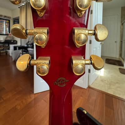1999 Gibson Custom Shop Les Paul Custom CSLP Cherry Sunburst – OHSC + Tag – Excellent image 7