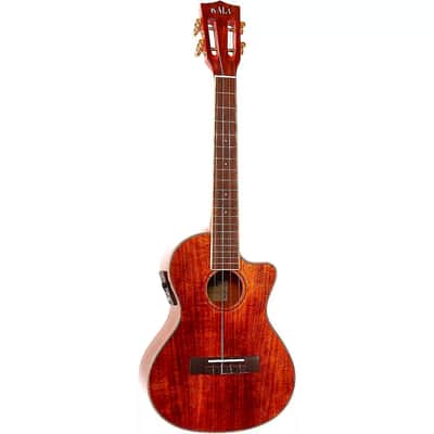 Kala KA-KCGE-C Koa Concert Cutaway Electric Ukulele