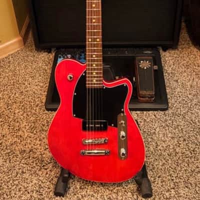 Reverend Reverend Charger JR Electric Guitar - Transparent Cherry 2023 - Present Transparent Cherry image 2