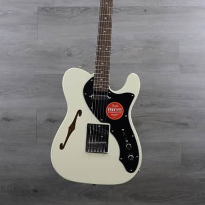 Squier Affinity Series Telecaster Thinline Olympic White image 2