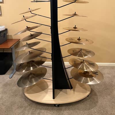 Zildjian Cymbal Store Display Storage Rack Vintage Crash Ride Hi Hat K A image 2