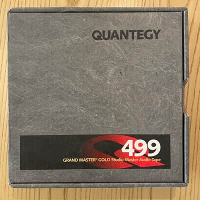 Quantegy 499 GRAND MASTER GOLD Studio Master Audio Tape 2" x 2500' image 1