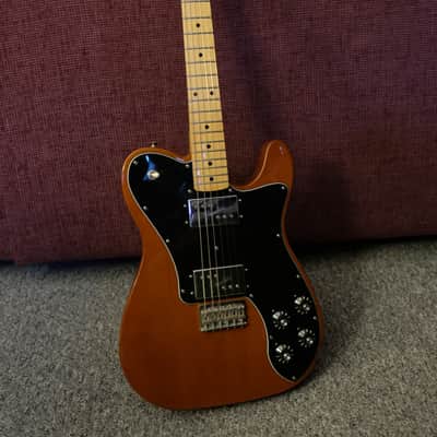 Fender Vintera '70s Telecaster Deluxe with Maple Fretboard 2019 - 2023 - Mocha image 1