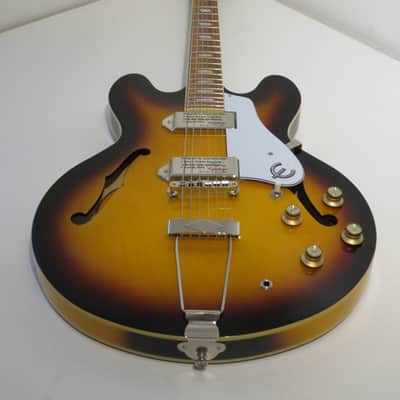 Epiphone Casino VS Hollow Body Electric Guitar in Vintage Sunburst - Mint! image 11