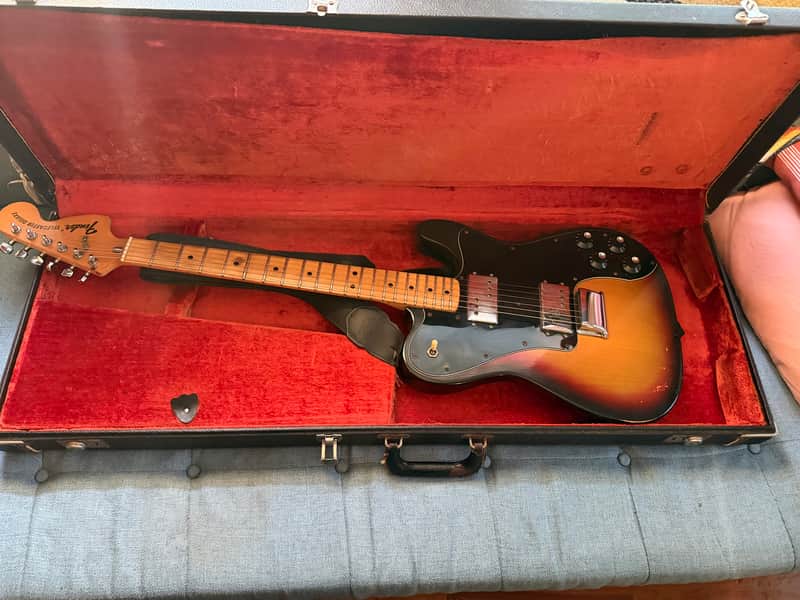 Fender Telecaster Deluxe 1975 - Tobacco sunburst image 1