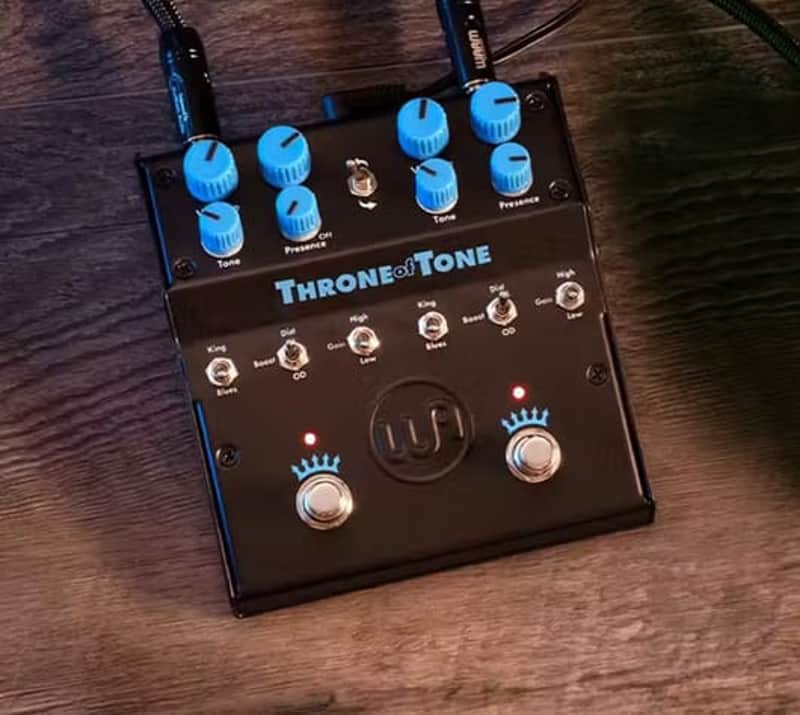 Warm Audio Throne of Tone; A Tribute To Two Of The Greatest Mid-Gain Amp-Inspired Circuits Of All Time Together In One Pedal image 1