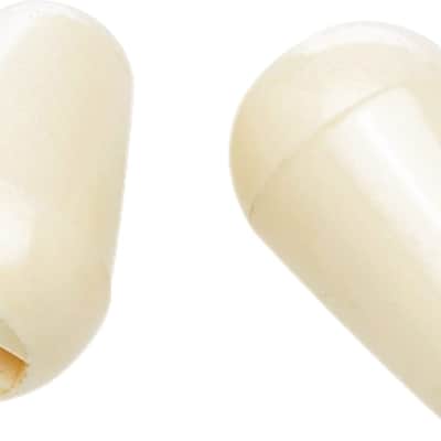 Stratocaster Switch Tips, Aged White (2) image 2