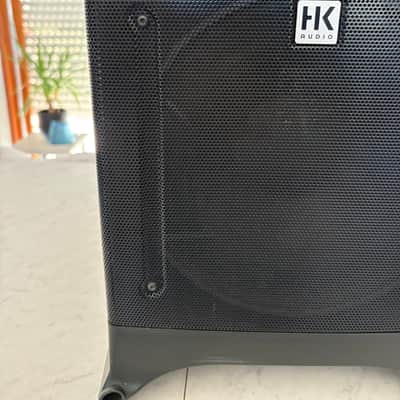 HK Audio Lucas Nano 300 Compact Stereo PA System with 3-Channel Mixer 2010s - Black image 2
