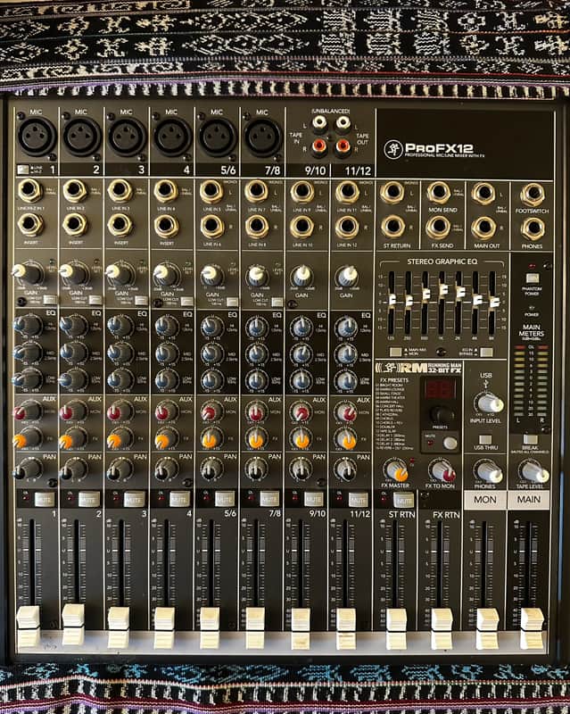 Mackie ProFX12 12-Channel Effects Mixer | Reverb