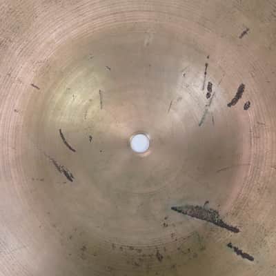 *UFIP 14" 1108g/1120g 60s Hi-Hats Cymbals Set Italy Vintage B20 Bronze Italian image 6