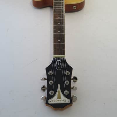 2013 Epiphone Wildkat Antique Natural Semi Hollow Electric Guitar image 18