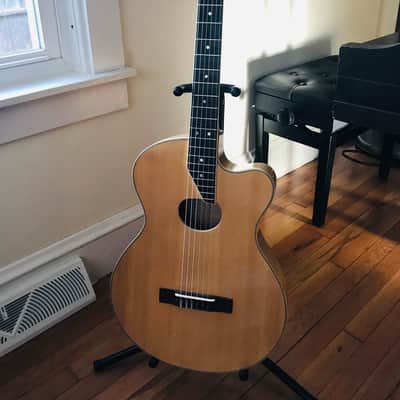 Borys B-520 1987 Natural Jazz Nylon Guitar image 8