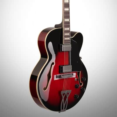 Ibanez AF75 Artcore Hollowbody Electric Guitar, Transparent Red image 5