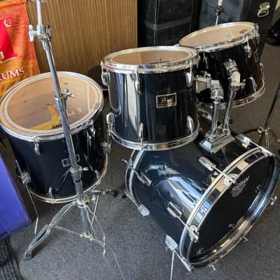 Pearl Forum series 5 piece with hardware/throne 2020 - black image 3