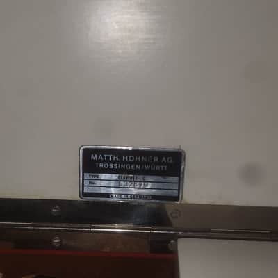 Hohner Clavinet C 1968 - White / Red image 7