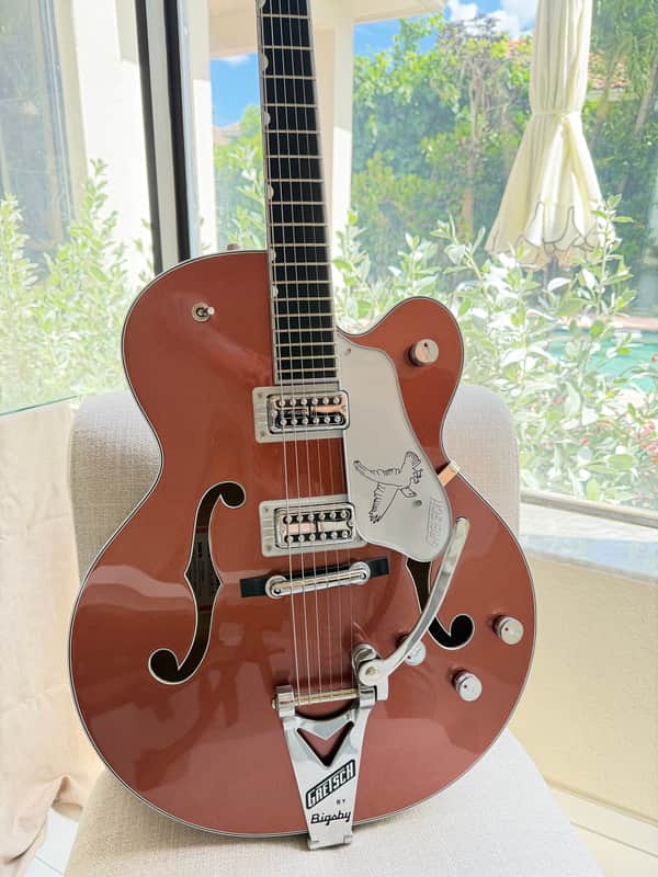 Gretsch G6136T-LTD Falcon 2021 Two Tone Copper/Sahara Metallic image 1