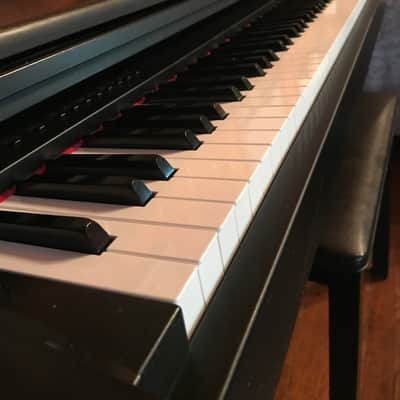 Yamaha Clavinova CLP-123, mid 2000s, Black | Reverb
