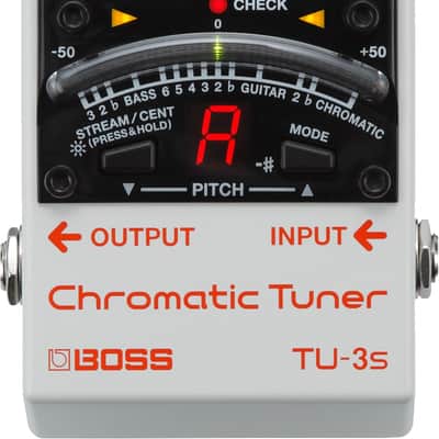Boss TU-3s Chromatic Tuner image 1