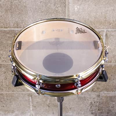Neil Peart's DW 3.5" x 13" Red Sparkle Lacquer Snare Drum image 16