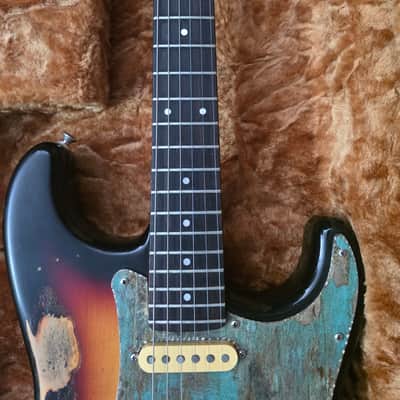 Fender Stratocaster (MIJ) E series neck aka Doom 80's - Sunburst image 3