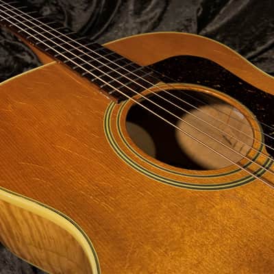 Guild GF30 Westerly Rhode Island built in 1987 Vintage Guild Acoustic Guitar Flame Maple Archback image 18