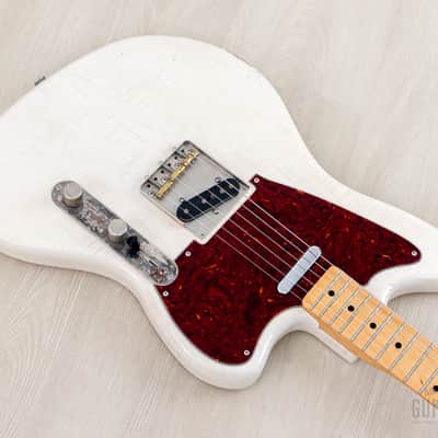 2018 Fender + MJT Telemaster Partscaster Blonde Lacquer Relic, Lightweight Ash w/ Baja 50s Neck, Case image 9