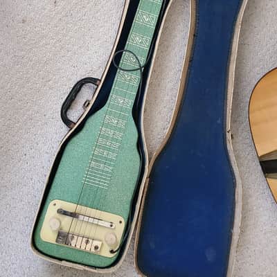 Kay Lap steel guitar 1950s or 60s - Surf green image 1