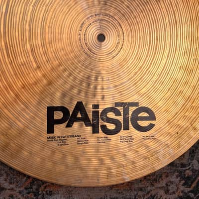 PAISTE Signature 20” FLAT RIDE 2454 g MELLOW! Clean Smooth Glassy Controlled Definition! RARE image 6