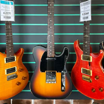 Fender Ltd Ed American Performer Timber Telecaster 2-Colour Sunburst 2024 Guitar image 2