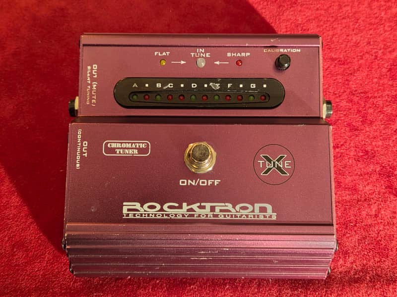 Rocktron X-Tune Chromatic Tuner Pedal image 1