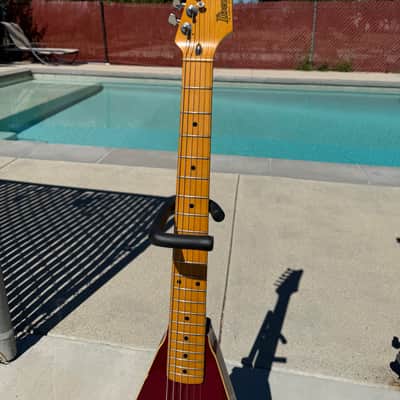Ibanez RR150-BY Rocket Roll 1983 - 1984 - Burgundy image 9