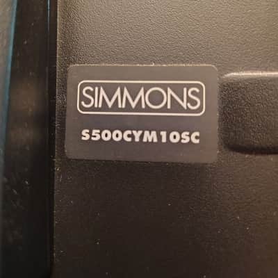 Simmons S500CYM10SC Electronic Cymbal Pad image 2