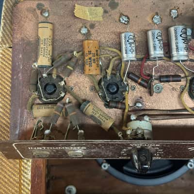 1953 Fender Wide Panel Tweed Champ 5C1 image 9