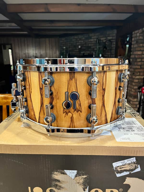 Sonor SQ2 Vintage Beech 14x7.5 - African Marble image 1