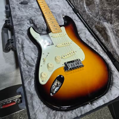 Fender American Ultra Stratocaster LH - Ultraburst w/Maple FB + OHSC & PLEK*D #232 image 9