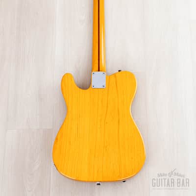 2006 Fender Telecaster ‘52 Vintage Reissue TL52-118BTX Butterscotch w/ Bigsby & Custom Inlay, Japan CIJ image 3
