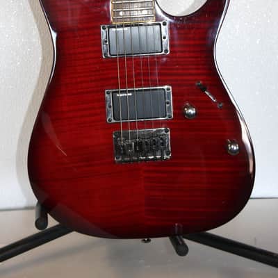 2006 Ibanez RGR421EXFM Blackberry Burst Electric Guitar With Gig Bag image 2