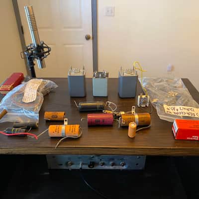 UTC, ADC, RCA Vintage Transformers, Caps, Resistors, Circuits (1950s) image 2