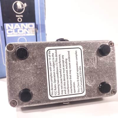 electro harmonix nano clone 2000-2025 - black -grey image 2