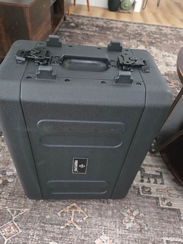 Phenyx Pro 4U Shallow Rack Case, 19" Rackmount Road Case image 1