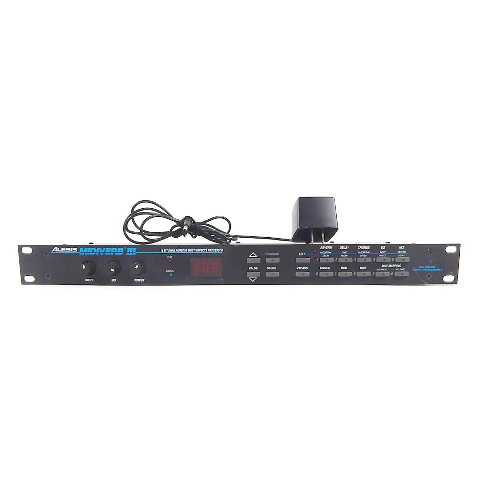 ALESIS MIDIVERB Ⅲ アレシス 　マルチエフェクター Alesis Midiverb III For Sale – Tone Tweakers Inc.