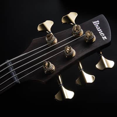 Ibanez SR4505-DST Prestige SR Electric Bass 5-String - Desert Sunset Burst + Case image 21