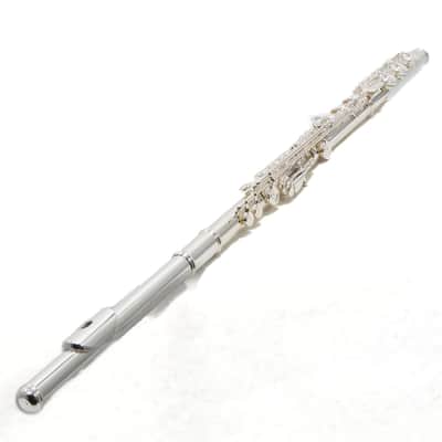 Yamaha Model YFL-777HCT Artist Solid Silver Professional Flute MINT CONDITION image 4