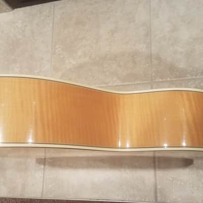 1977 Takamine F-395MS Jumbo 12-string. 'Lawsuit' copy of the Guild F412. image 8