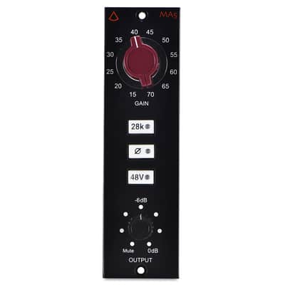 Avedis Audio Electronics MA5 500 Series Microphone Preamp Red Knob image 7