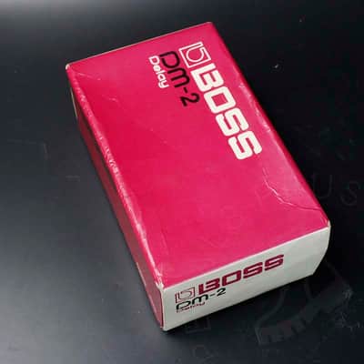 Boss DM-2 Delay (Black Label) 1981 - 1984 - Pink image 10