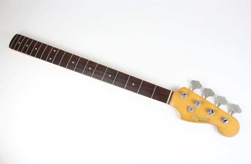 1962 Vintage Fender Precision Bass PBass Rosewood Fretboard NECK PBass USA 1960s Pre-CBS image 1