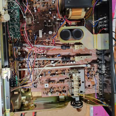 Yamaha CR-820 Stereo Receiver RECAPPED AND SERVICED! With voltage selector image 17