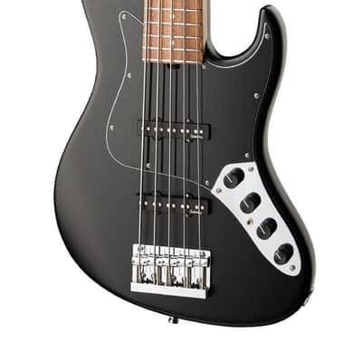Sadowsky MetroLine 22-Fret Will Lee Bass, Red Alder Body, 5 String, Solid Black Satin image 3