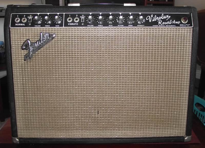 Fender '66 Vibrolux Reverb 2-Channel 35-Watt 2x10" Completely Serviced image 1